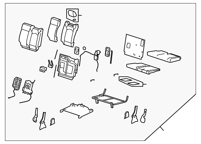 Seat Assembly - Buick (25783109)