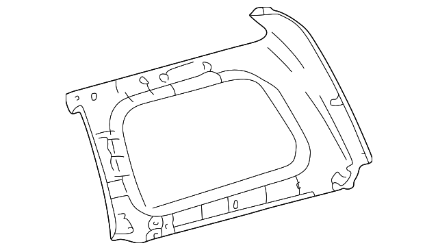 Toyota 62420-60060-B1 Center Pillar Garnish