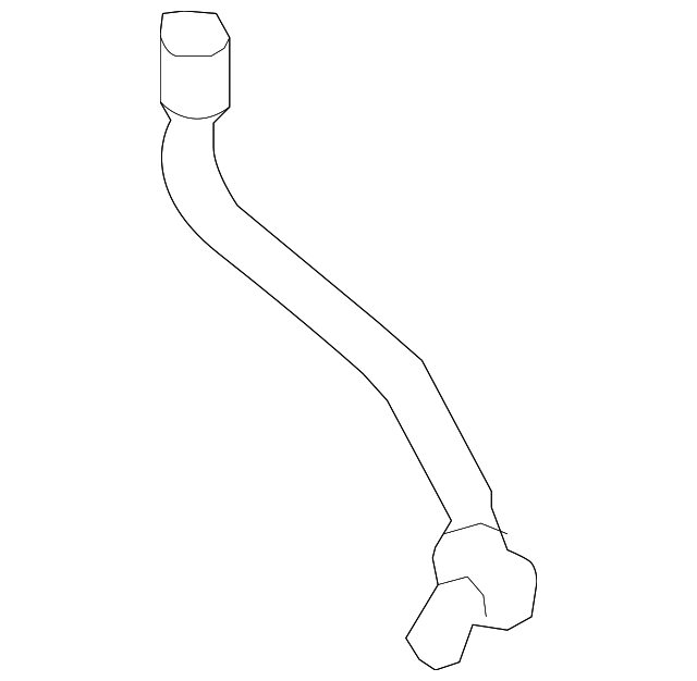 20122020 Chevrolet Sonic Air Conditioning Evaporator Module Drain Hose