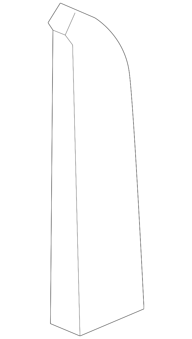 Molding, Rear S/D Rear Garnish - GM (10358840)