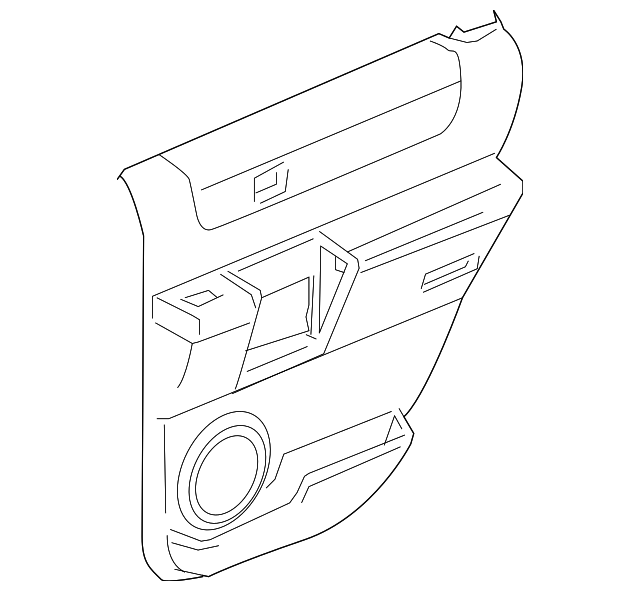 Panel Assembly-Rear S/D Tr                     *Md Wheat - GM (10358810)