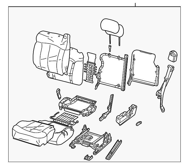 Seat Assembly - GM (89046494)