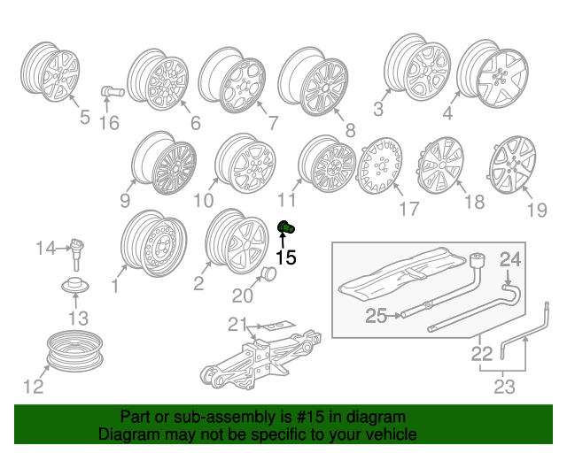 90304-SF0-751 - Nut, Wheel (Fuse Rashi) - 1988-2020 Honda | Genuine ...