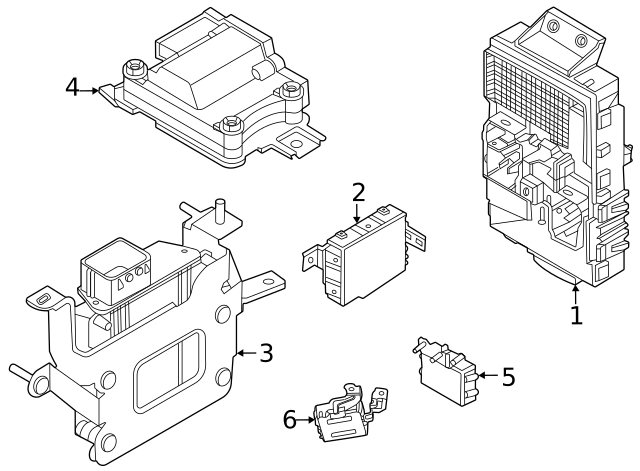 95440-4J780 - Automatic Transmission Control Module 2022-2024 Genesis ...