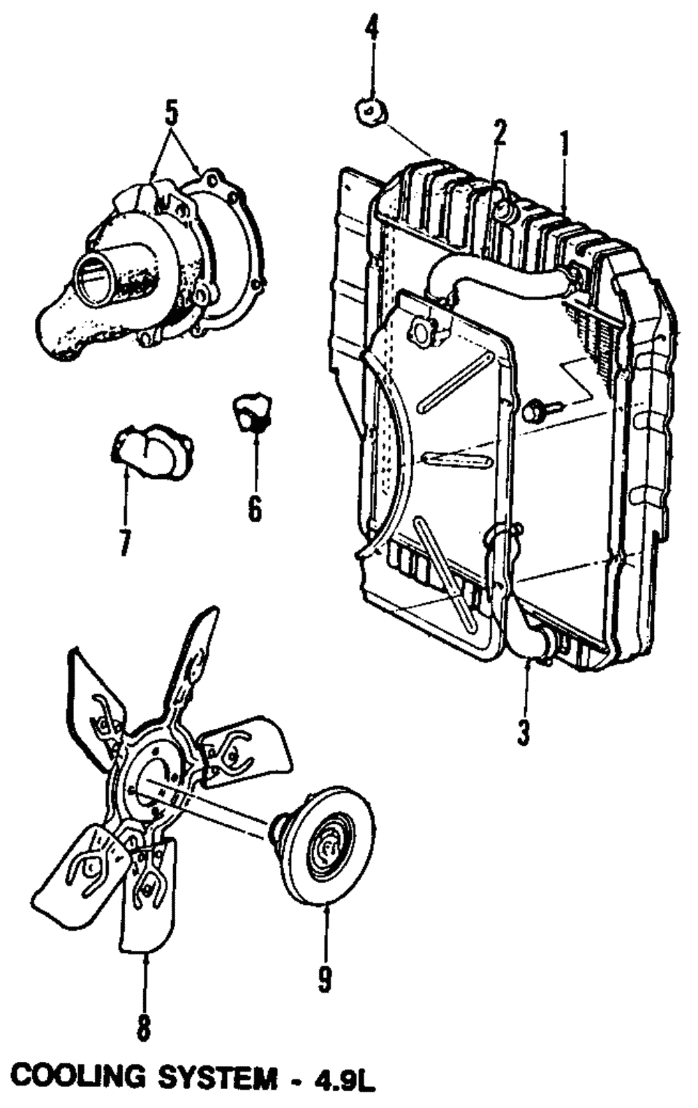 Water Pump - Ford (FOPZ-8501-A)