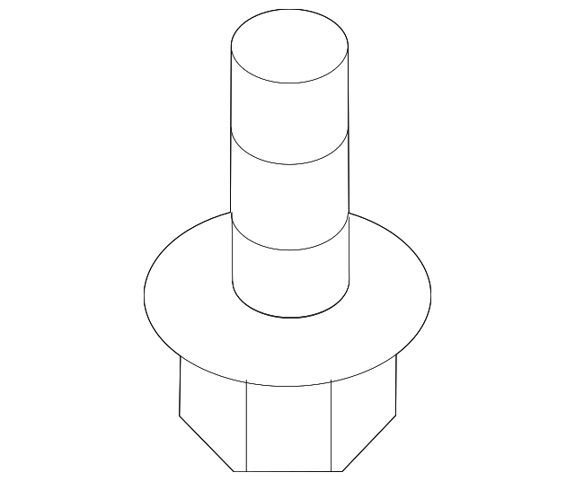 20122020 GM Exhaust Heat Shield Bolt 11519964