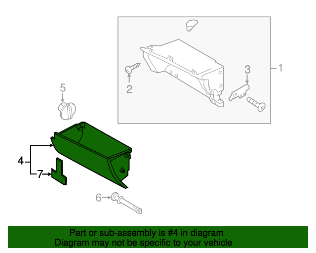 Genuine Hyundai 84510-3S100-YDA Glove Box Housing Assembly