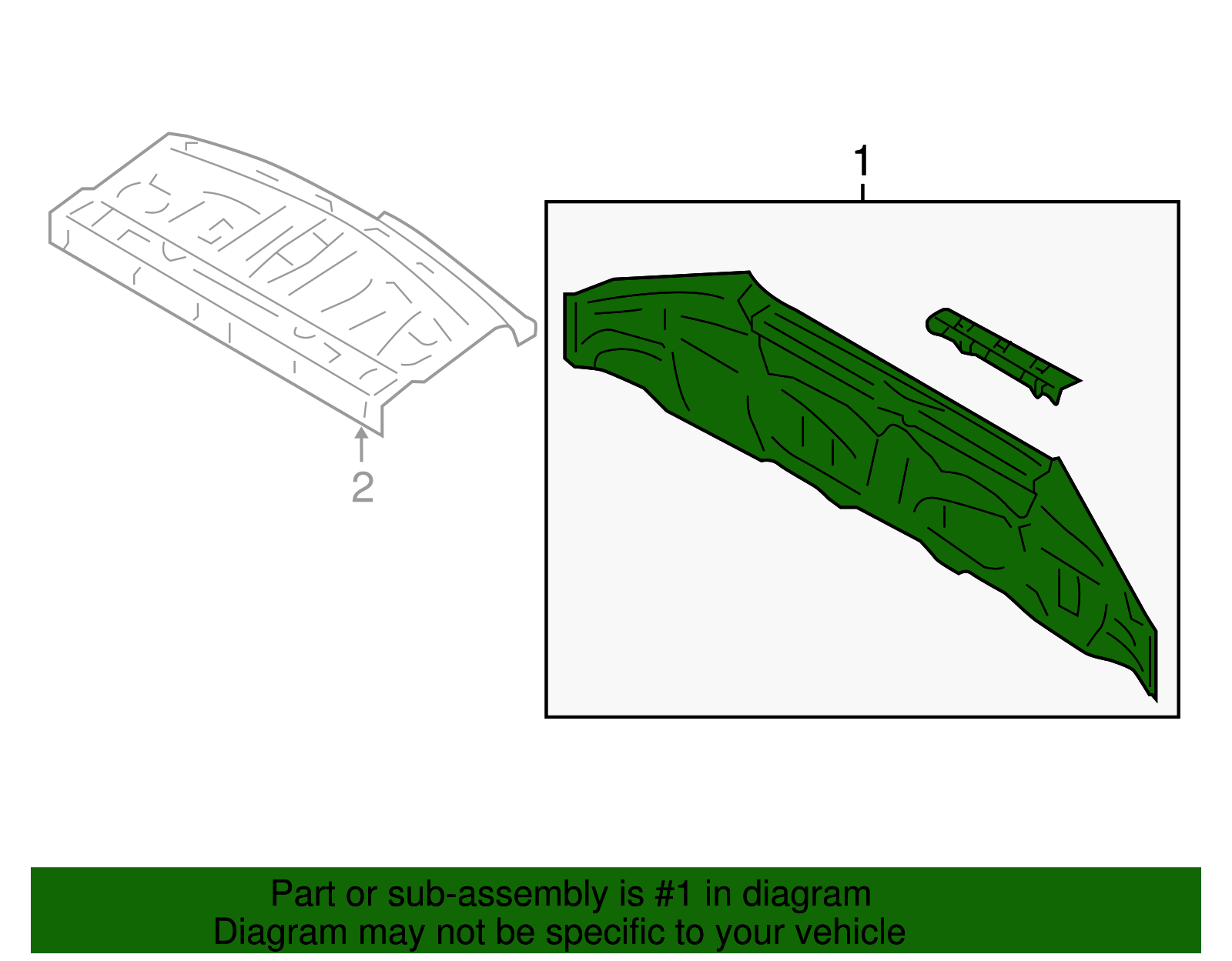 Rear Body Panel - Scion (SU003-01363)