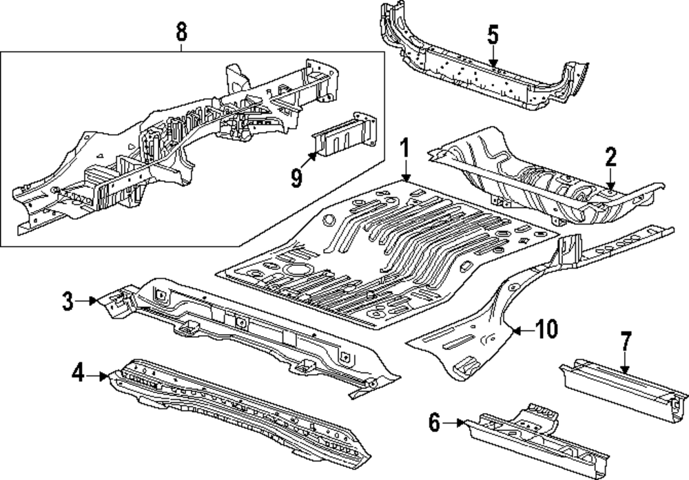 F Panel - GM (87854724)