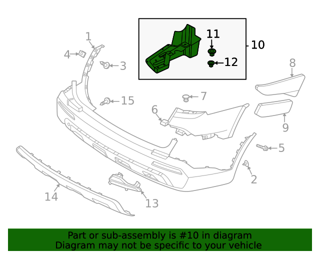 86675-R5000 - Side Cover 2021-2024 Kia Sorento | Kia.Parts Store