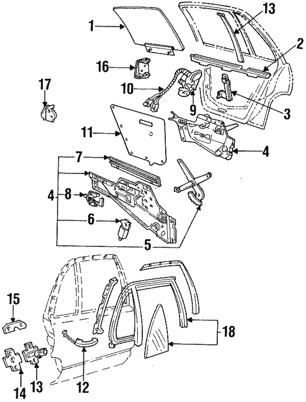 Harness Assembly-Rear S/D Ajar Ind Switch & Dr Lk Wr - GM (12099703)