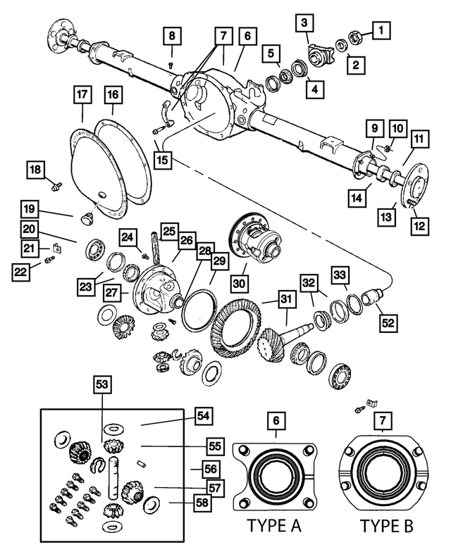 20072016 Mopar OEM NEW 0717 Mopar Ram 1500 Differential Cover Bolt