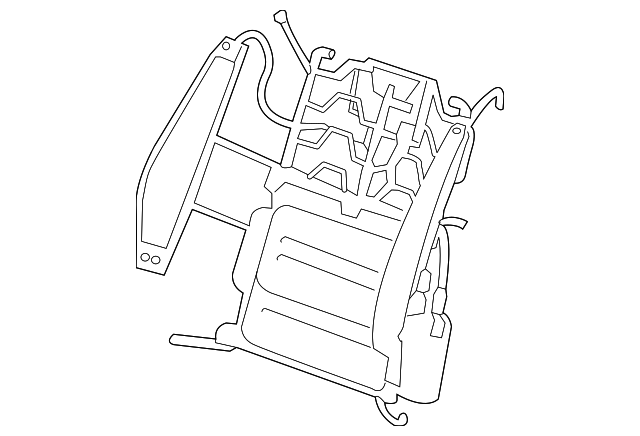 Front Seat Lumbar Support - GM (84019686)