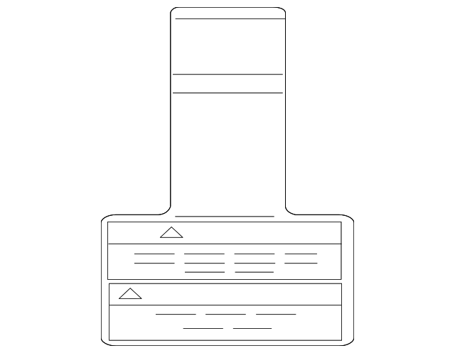 Label - GM (96425023)