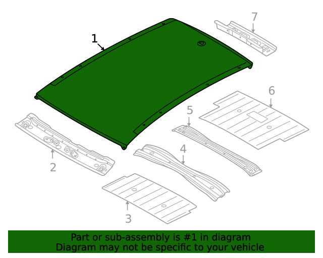 Roof Panel 11K-817-101