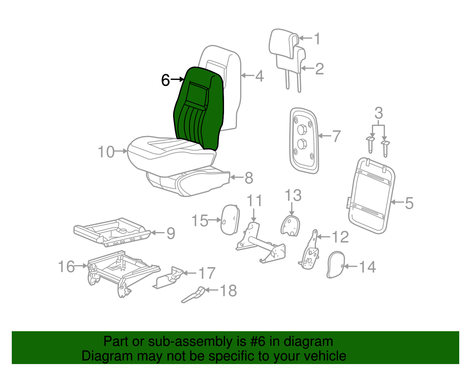 Cushion Cover - GM (89043051)