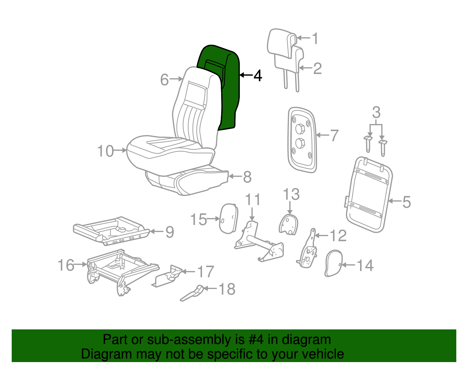 Pad - GM (12369028)