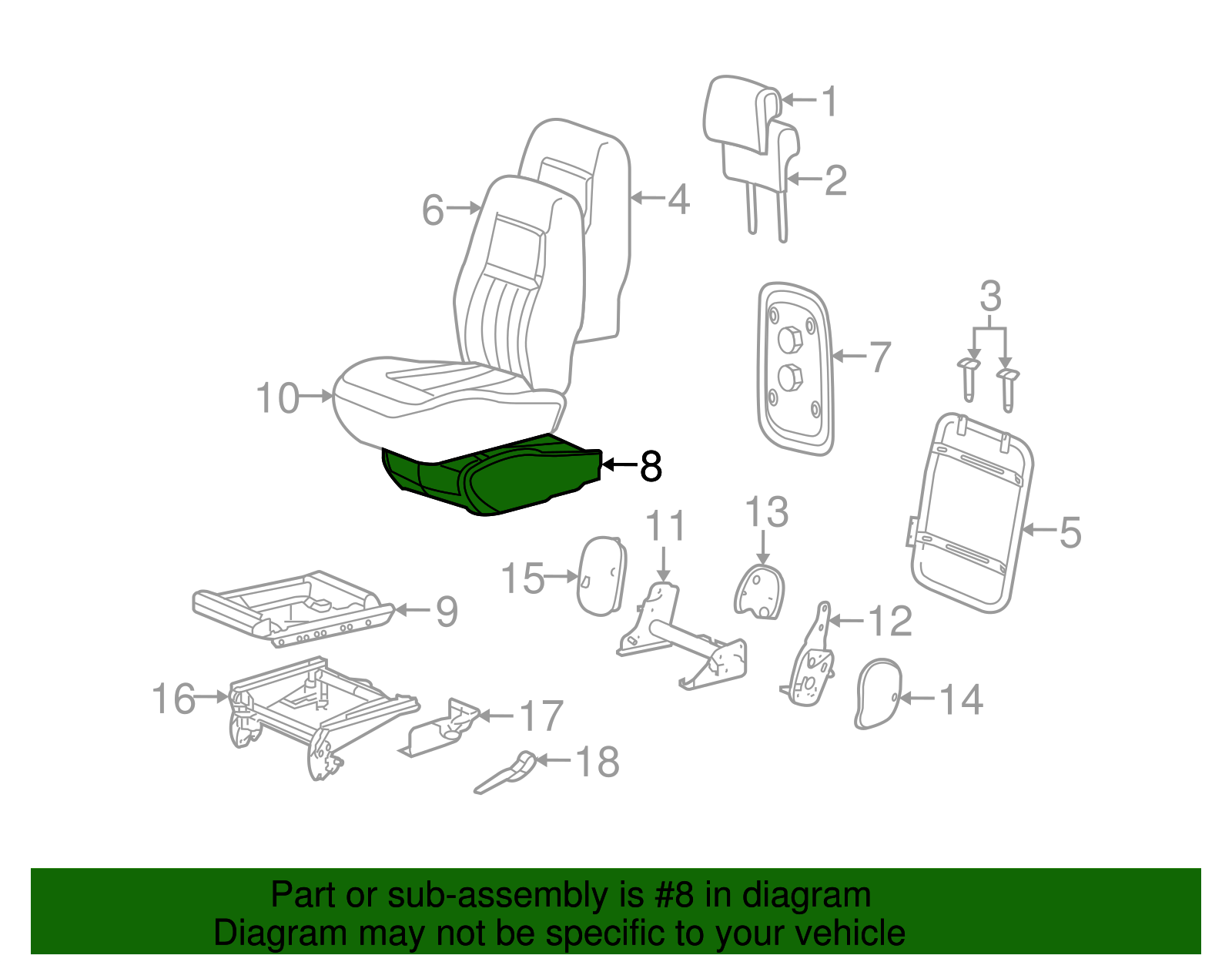 Pad - GM (88896638)