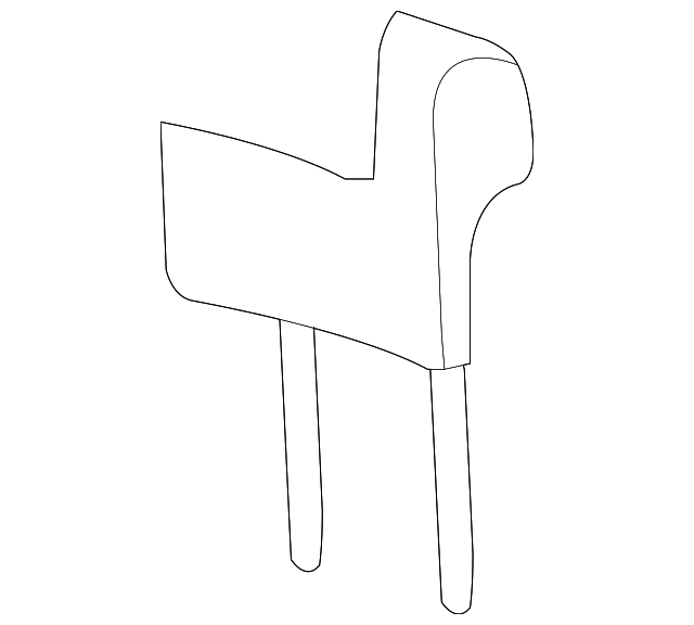 Headrest Pad - GM (12459620)