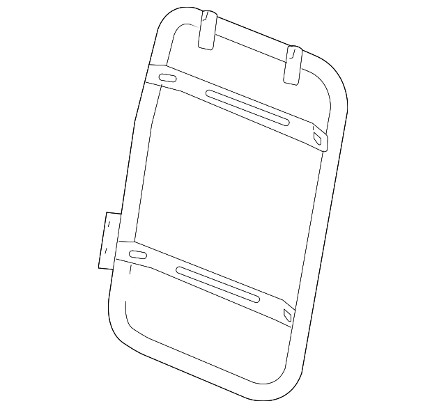 Rear Seat Back Frame - GM (12458271)