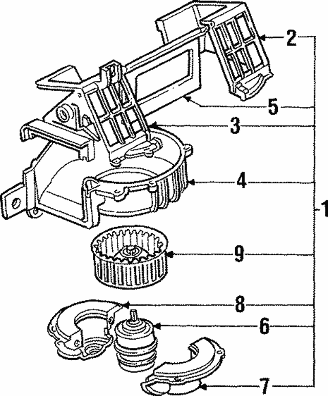 20002002 Isuzu Motor Assembly 8972316350 Isuzu Parts Center