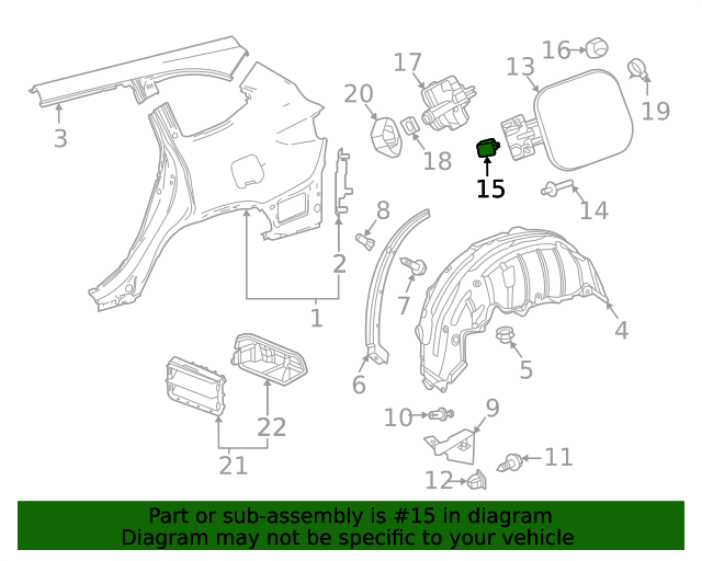 OEM 20042024 Toyota Fuel Door Spring Part 7736652010 Modern