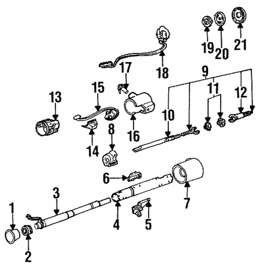 Wiper Switch - GM (7843684)