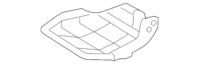 Toyota Genuine 71015-0C020 Seat Cushion Frame