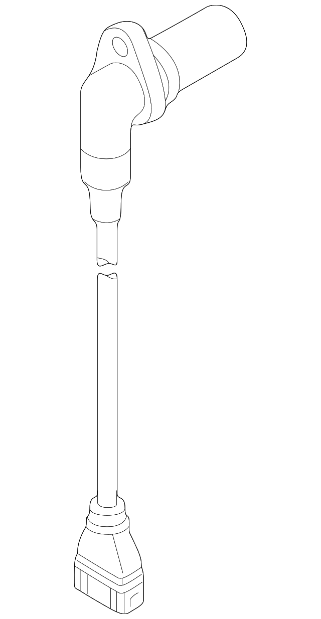 20092012 Audi Q7 Engine Crankshaft Position Sensor 077905381K