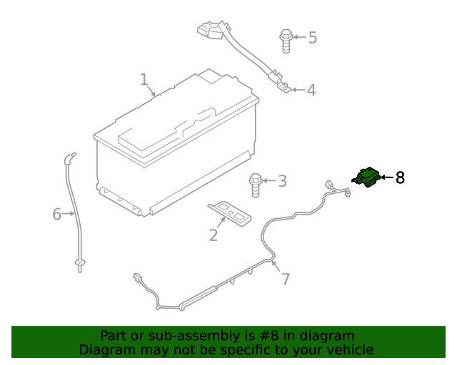 20172020 Kia Battery Cable Terminal End 91982C7010