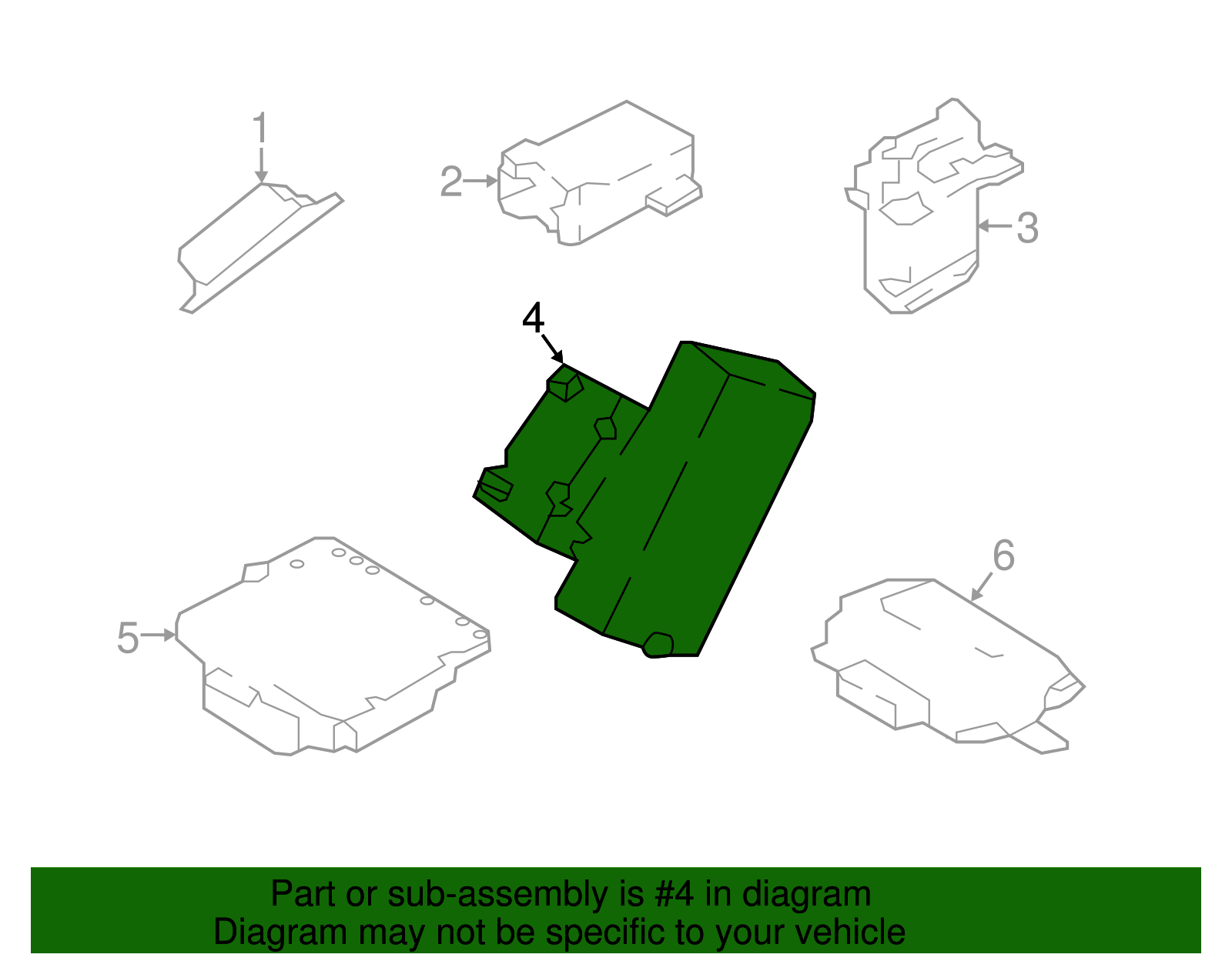 2022-2025 Ford Trailer Brake Control Module ML3Z-19H332-M | Ford OEM