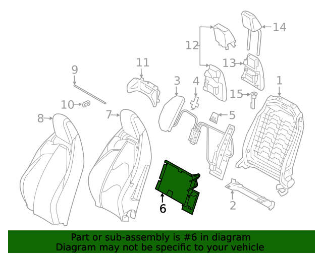 20202022 Toyota GR Supra Lumbar Support 72750WAA02 Toyota Parts Center