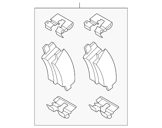58302R0A00 Brake Pads 20222023 Kia Carnival Kia.Parts Store