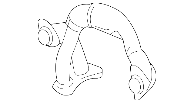 Crossover Pipe - Toyota (17106-62020)