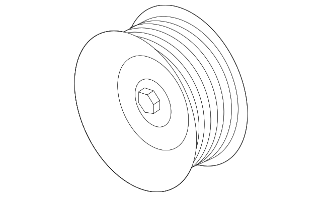2020-2025 Ford Pulley LC3Z-8678-A | OEM Parts Online