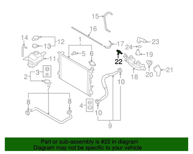 392203C100 Oil Temp Sending Unit 20062020 Hyundai World OEM