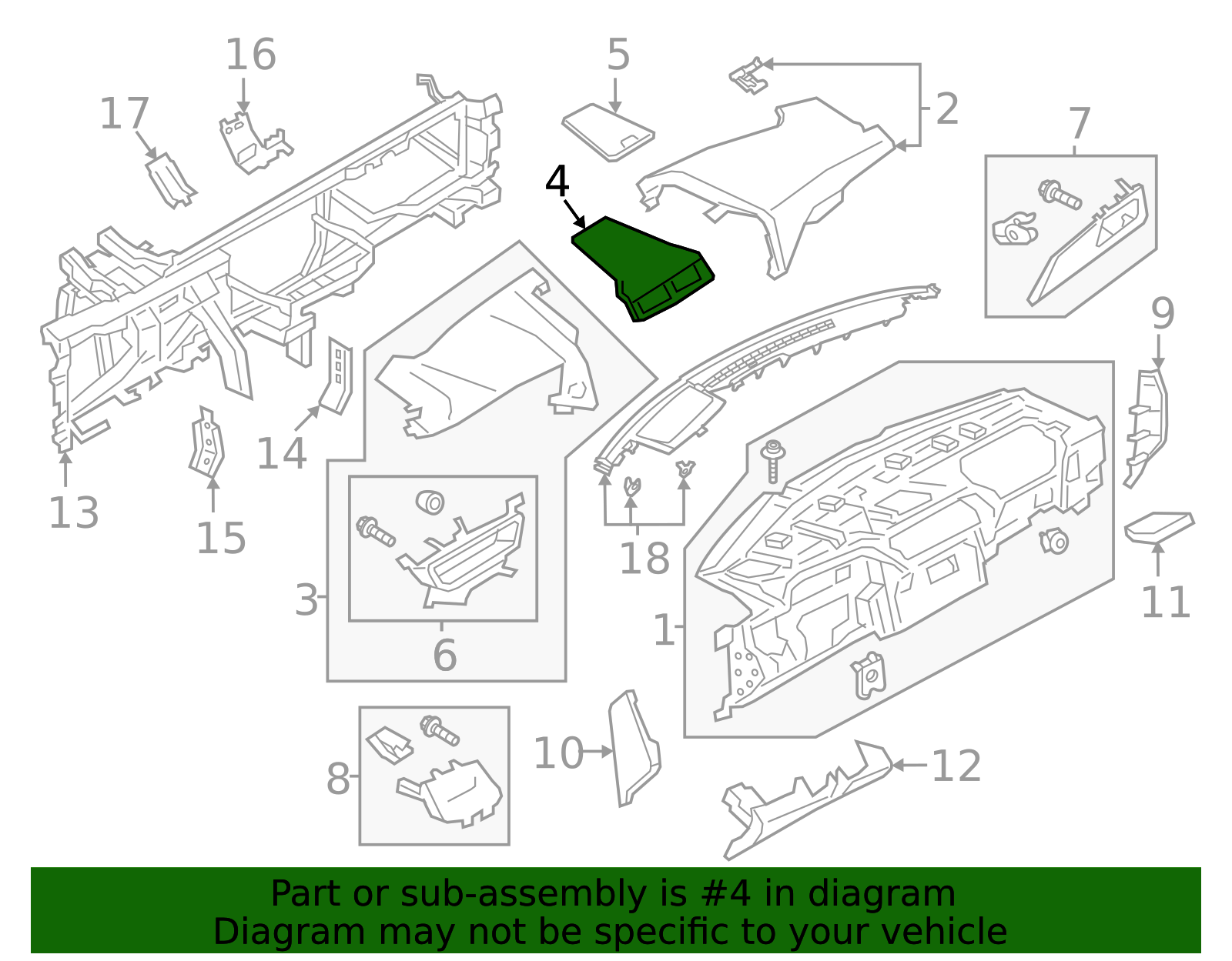 Top Panel - Ford (GD9Z-5404338-AC)