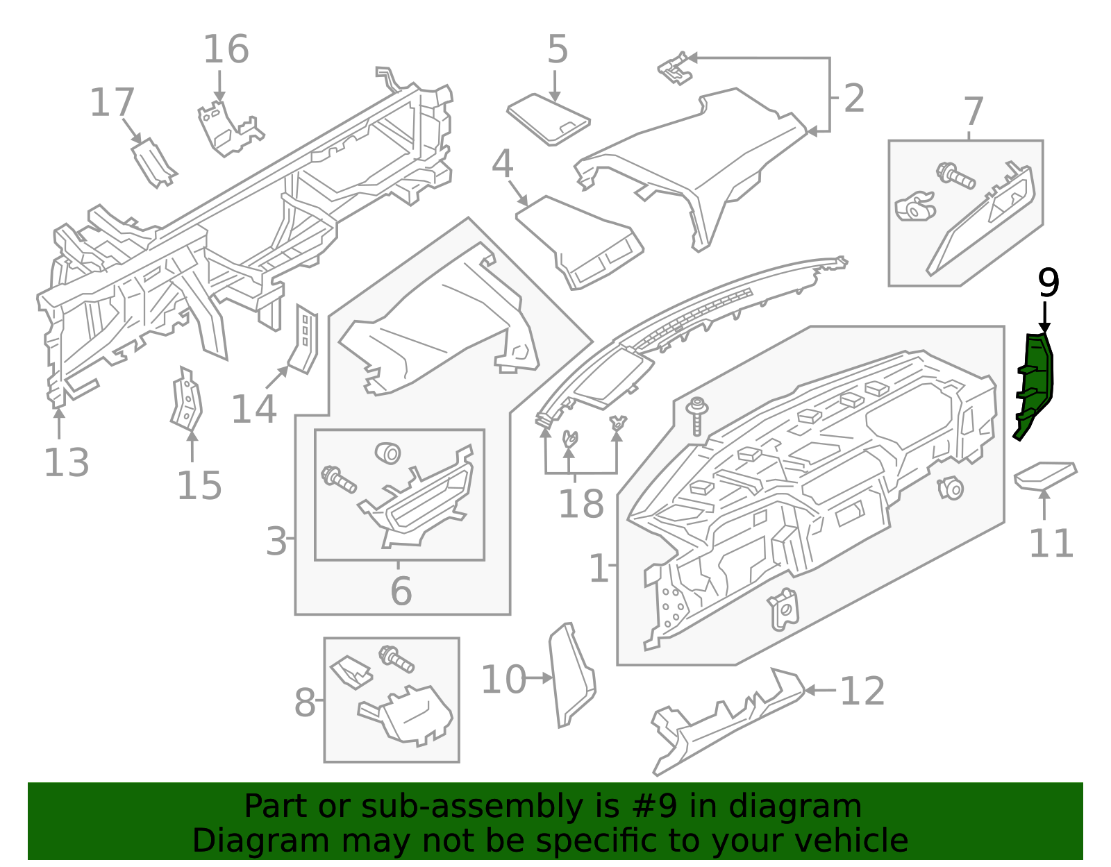 Side Cover - Ford (GD9Z-5404480-AA)