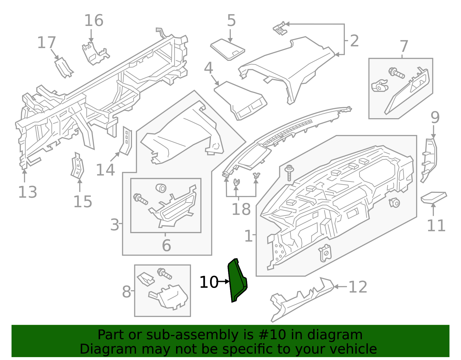 Side Cover - Ford (GD9Z-5404481-AA)