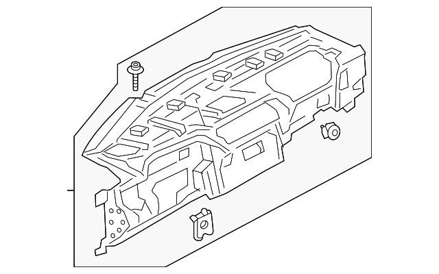 Instrument Panel - Ford (GD9Z-5404320-B)