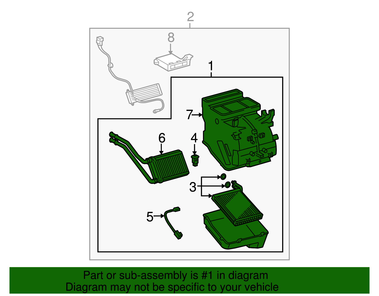 Heater Assembly - Toyota (87050-52101)