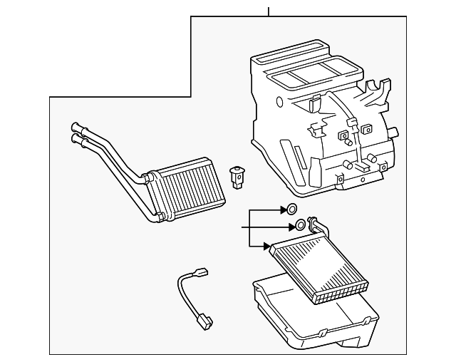 Heater Assembly - Toyota (87050-52101)