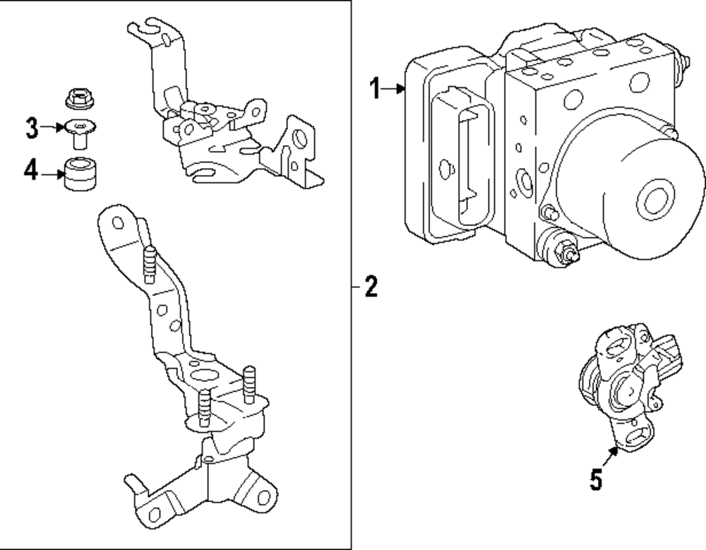 ABS Control Unit - Toyota (44050-06691)