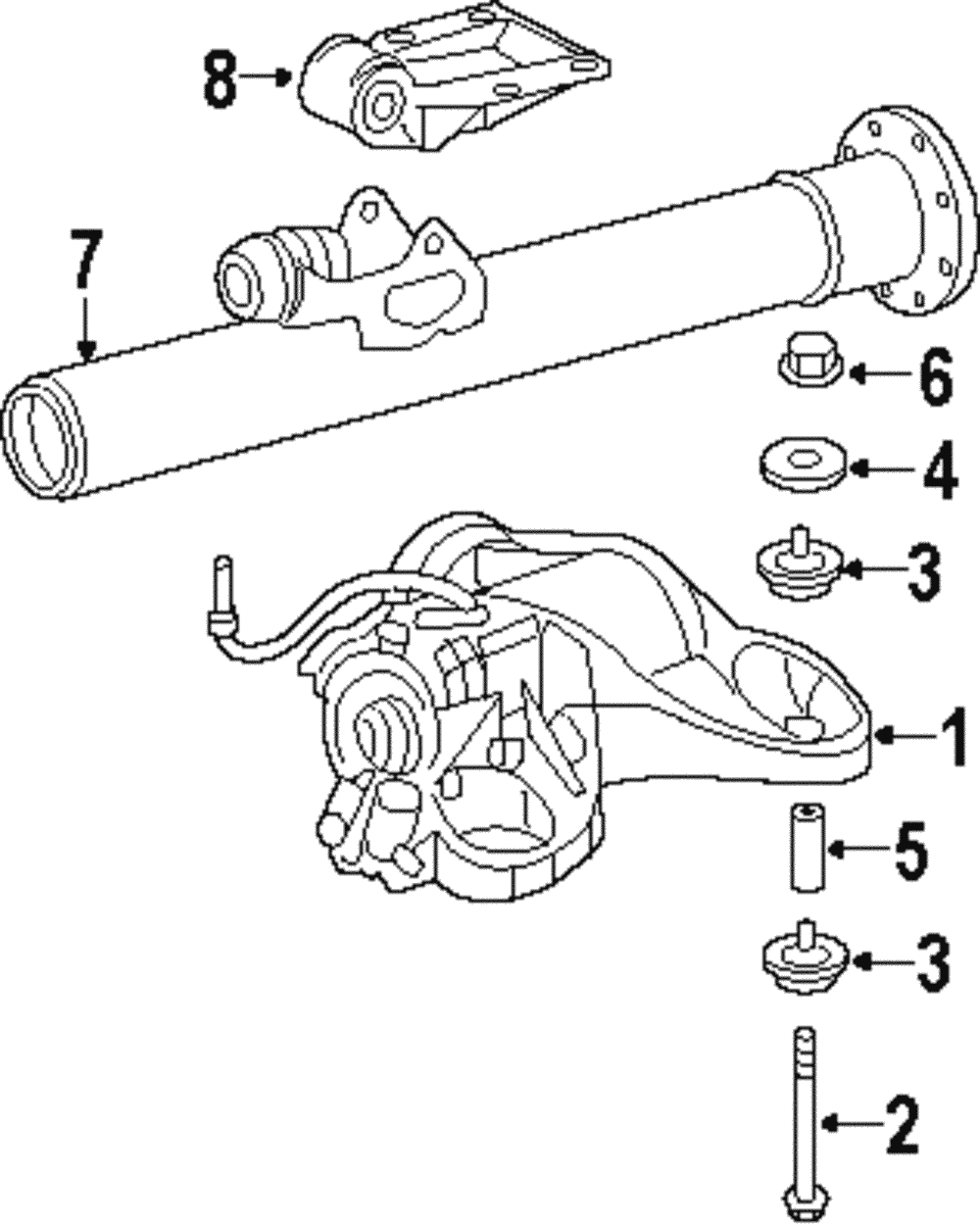 Tube - GM (88950643)