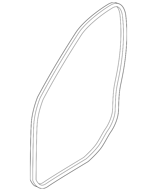 20162021 BMW X1 WeatherStrip On Body 51727440033 Euro Auto