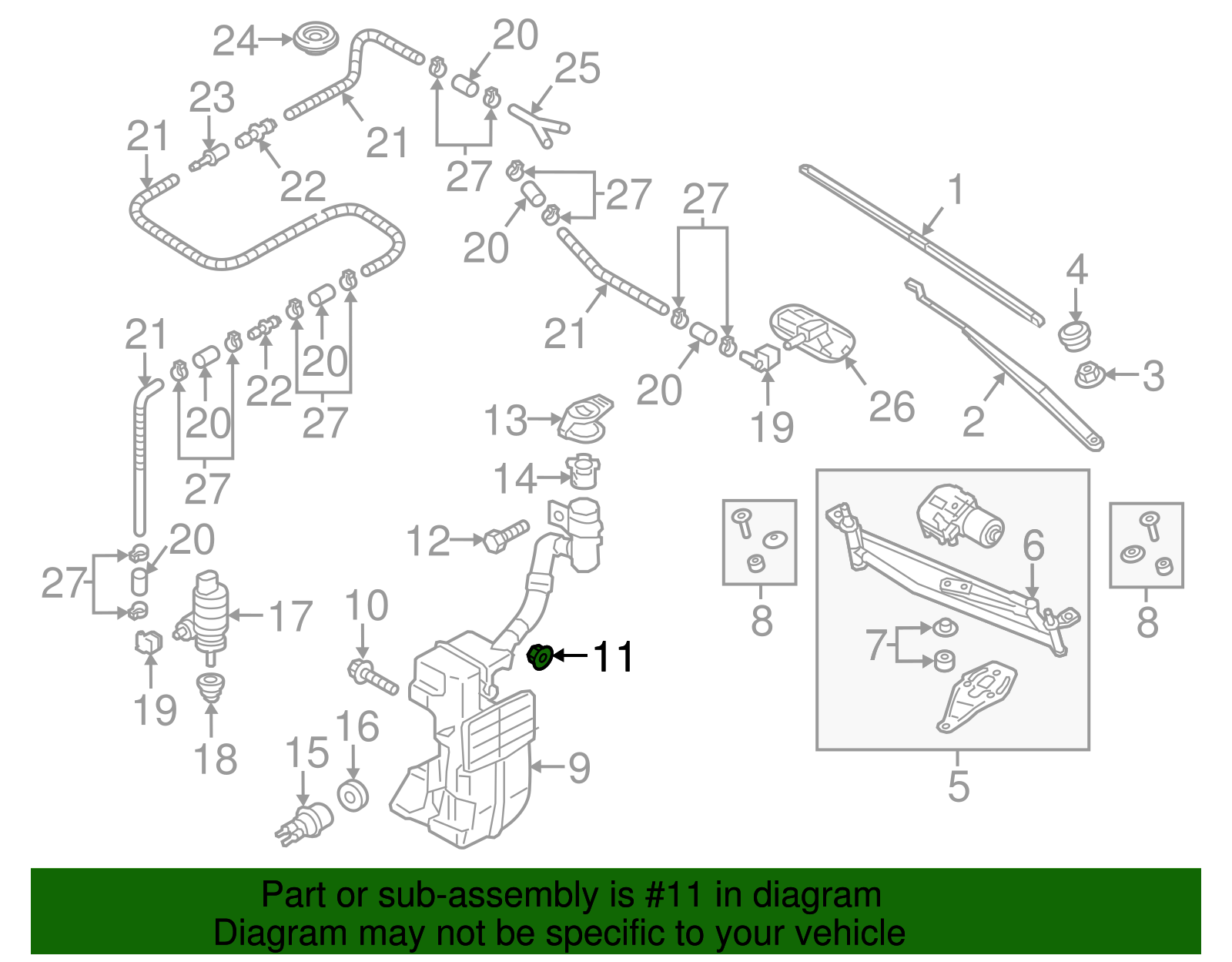 Fan & Motor Lock Nut - Volkswagen (N-908-877-03)