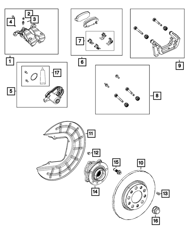 Details about / For 2010-2011 Honda Accord Crosstour Brake Rotor Set Screw Dorman 26399ZY