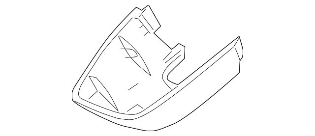 Windshield Multi-Function Sensor Mount Bracket Lower Cover - GM (84043622)