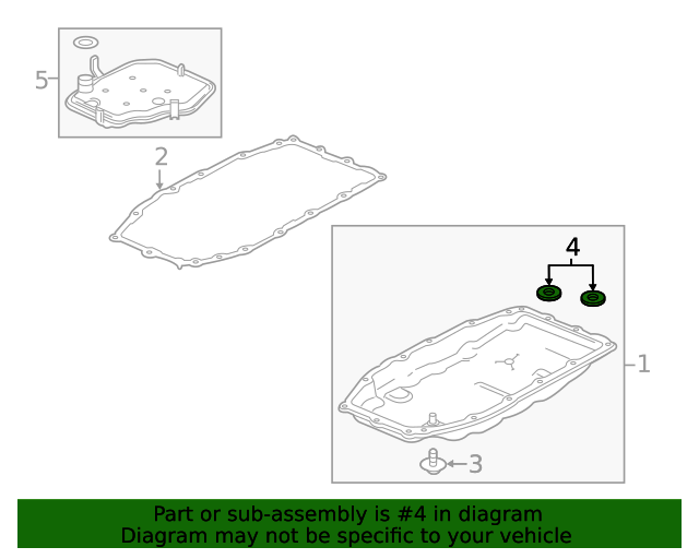 20162023 GM Automatic Transmission Fluid Pan 24274971 GM