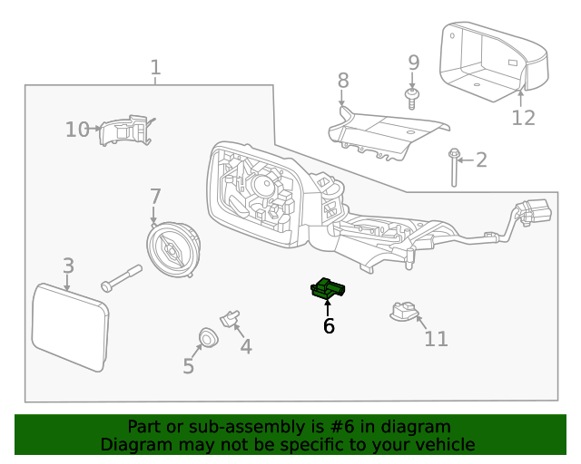 20212024 Ford Ambient Temp Sensor M2DZ12A647A